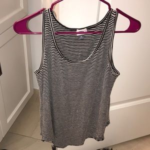 B&W striped tank top